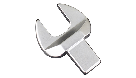 Square hole crowfoot wrench